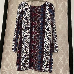 Long Sleeve Body-con Mini Dress